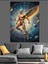 Kılıçlı Melek Yüce Sanat Dekoratif Kanvas - Mdf Ahşap Tablo 2
