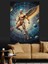 Kılıçlı Melek Yüce Sanat Dekoratif Kanvas - Mdf Ahşap Tablo 4