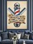 Modern Berber Dükkanı Posteri Dekoratif Kanvas - Mdf Ahşap Tablo 1