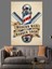 Modern Berber Dükkanı Posteri Dekoratif Kanvas - Mdf Ahşap Tablo 3