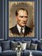 Time Kapak ve Mustafa Kemal Atatürk Dekoratif Kanvas - Mdf Ahşap Tablo 2