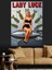 Lady Luck Pin-Up Afiş Dekoratif Kanvas - Mdf Ahşap Tablo 4