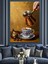 Sabah Türk Kahvesi Dumanlı Fincan Dekoratif Kanvas - Mdf Ahşap Tablo 5