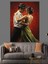 Romantik Dans Eden Çift Sanat Dekoratif Kanvas - Mdf Ahşap Tablo 5
