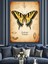 Kelebek Eski Kağıt Doğa Dekoratif Kanvas - Mdf Ahşap Tablo 4