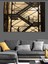 Yüksek Metal Merdivenli Yapı Illüstrasyon Dekoratif Kanvas - Mdf Ahşap Tablo 4