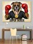 Boksör Köpek Süper Boksör Dekoratif Kanvas - Mdf Ahşap Tablo 3