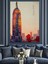 Empire State Binası Manzara Dekoratif Kanvas - Mdf Ahşap Tablo 4