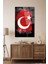 Türk Bayrağı Dikey Cam Tablo Ev Iş Ofis Makam Odası Okul Hediyelik Tablo 5