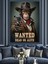 Wanted Kovboy Poster Retro Dekoratif Kanvas - Mdf Ahşap Tablo 5