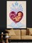 Anne Kalp ve Bebek Dekoratif Kanvas - Mdf Ahşap Tablo 4