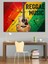 Reggae Müzik Poster Tasarımı Dekoratif Kanvas - Mdf Ahşap Tablo 3