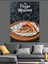 Dilimlenmiş Lezzetli Pizza Poster Dekoratif Kanvas - Mdf Ahşap Tablo 2