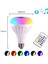 PARTİ AMPULÜ LED Muzikli Ampul / Uygulama Kontrollü ve Kumandalı Bluetooth Işıklı 7W LED Ampul ve Hoparlör 7