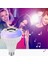 PARTİ AMPULÜ LED Muzikli Ampul / Uygulama Kontrollü ve Kumandalı Bluetooth Işıklı 7W LED Ampul ve Hoparlör 5