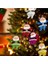 Renkli Noel Baba Çam Ağacı Süsleri Noel Baba 6 Adet 4 cm 1