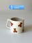 Mini Ayıcık Teddy Bear Baskılı Kupa Bardak Seramik Kahve Mug 1