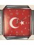Türk Bayrak Temalı Duvar Saati 1