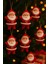 Yılbaşı Ağaç Süsü Noel Baba Büyük Boy 6 cm 6’lı 1