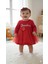 Kız Bebek Yılbaşı Noel Temalı Çilek Elbise 2