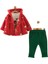 Kız Bebek Yılbaşı Noel Temalı 3lü Takım 4