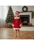 Kız Çocuk Yılbaşı Noel Temalı Noel Baba Elbisesi 1