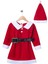 Kız Çocuk Yılbaşı Noel Temalı Noel Baba Elbisesi 4