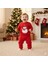 Bebek Yılbaşı Noel Temalı Kardan Adam Baskılı Eşofman Takımı 2