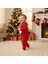 Bebek Yılbaşı Noel Temalı Kardan Adam Baskılı Eşofman Takımı 3