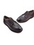 M22328 Hakiki Deri Erkek Bağcıklı Kahverengi Klasik Loafer Ayakkabı 6