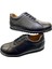 Erkek Bağcıklı Iç ve Dış Yüzey Deri Kauçuk Taban Günlük CASUAL-778-SİYAH 3
