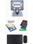 iPad Mini 1 Uyumlu Metal Stand Ekran Koruyucu Klavye Mouse Set 1