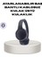 Bfs Bluetooth 5.0 Siyah Kablosuz Kulaklık 18 Saat Batarya Katlanabilir Tasarım 1