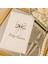 Işiye Özel Bej Kurdele Temalı Baby Shower Peçetesi 1