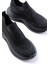 ZRİN-707 Siyah Triko Faillant Taban Slip-On Taşlı Kadın Spor Ayakkabı 4