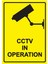 Cctv In Operatıon Isg Uyarı Levhası Pvc A5 15X21 cm 1