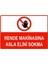 Rende Makinasına Asla Elini Sokma Isg Uyarı Levhası Pvc A5 15X21 cm 1