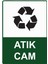 Atık Cam Isg Uyarı Levhası Pvc A5 15X21 cm 1
