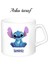 Kişiye Özel Stitch Beyaz Afilli Kupa Bardak 2