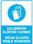 Çalışırken Eldiven Takınız! Wear Gloves Whıle Workıng! Isg Uyarı Levhası Pvc A5 15X21 cm 1