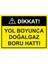 Dikkat! Yol Boyunca Doğalgaz Boru Hattı Isg Uyarı Levhası Pvc A5 15X21 cm 1