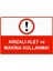 Arızalı Alet ve Makina Kullanma Isg Uyarı Levhası Pvc A5 15X21 cm 1