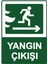 Yangın Çıkışı Isg Uyarı Levhası Pvc A5 15X21 cm 1