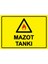 Mazot Tankı Isg Uyarı Levhası Pvc A5 15X21 cm 1