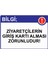 Bilgi; Ziyaretçilerin Giriş Kartı Alması Zorunludur! Isg Uyarı Levhası Pvc A5 15X21 cm 1