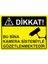 Dikkat! Bu Bina Kamera Sistemiyle Gözetlenmektedir Isg Uyarı Levhası Pvc A5 15X21 cm 1