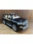 Toyota Land Cruıser Jip Model Araba 4 Kapı Bagaj Kaput Açılır Sesli Işıklı Toyota Land Cruiser Siyah 4