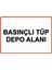Basınçlı Tüp Depo Alanı Isg Uyarı Levhası Pvc A5 15X21 cm 1