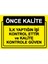 Önce Kalite. Ilk Yaptığın Işi Kontrol Ettir ve Kalite Kont Isg Uyarı Levhası Pvc A5 15X21 cm 1