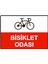 Bisiklet Odası Isg Uyarı Levhası Pvc A5 15X21 cm 1